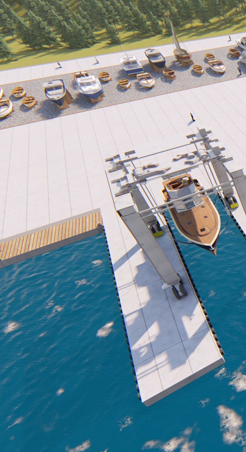 Fethiye - Çekek Rampaları Tasarım Projesi