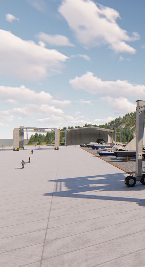 Fethiye - Çekek Rampaları Tasarım Projesi