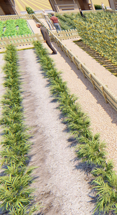 Marmaris - Hobi Bahçeleri Tasarım Projesi