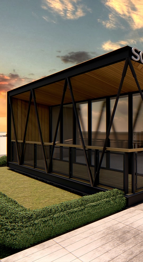 Marmaris - Tenis Kortları ve Yakın Çevresi Peyzaj Tasarım Projesi